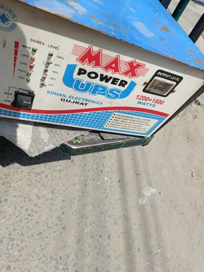 1000 watts Ups built in pwn sollar controller