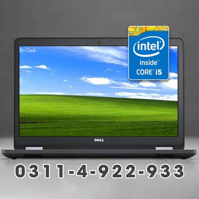 Branded Laptop Dell i5-6th Gen 8/128 65W Charger