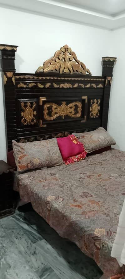 used bed & Dressing & showcase 3 items