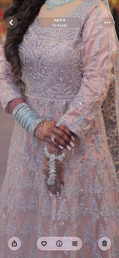 Beautiful Valima Dress for Sale | Elegant Bridal/Walima Wear