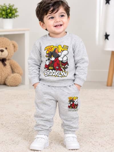 Kids Tracksuit | Boys 2-Piece Suit | New Collection