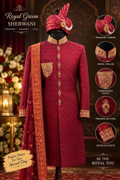 Sherwani For Sale In Affordable Price