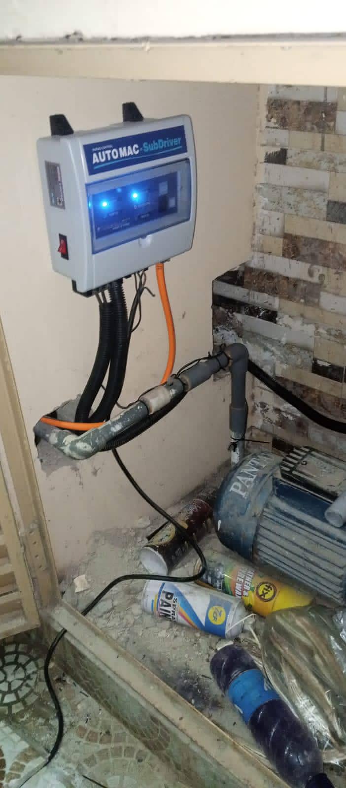 AUTOMATIC WATER SUCTION DONKEY PUMP CONTROLLER, JET BORING PUMP 13