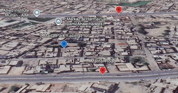 7 Marla Residential Plot for Sale – Prime Location in Farrukh Town, M