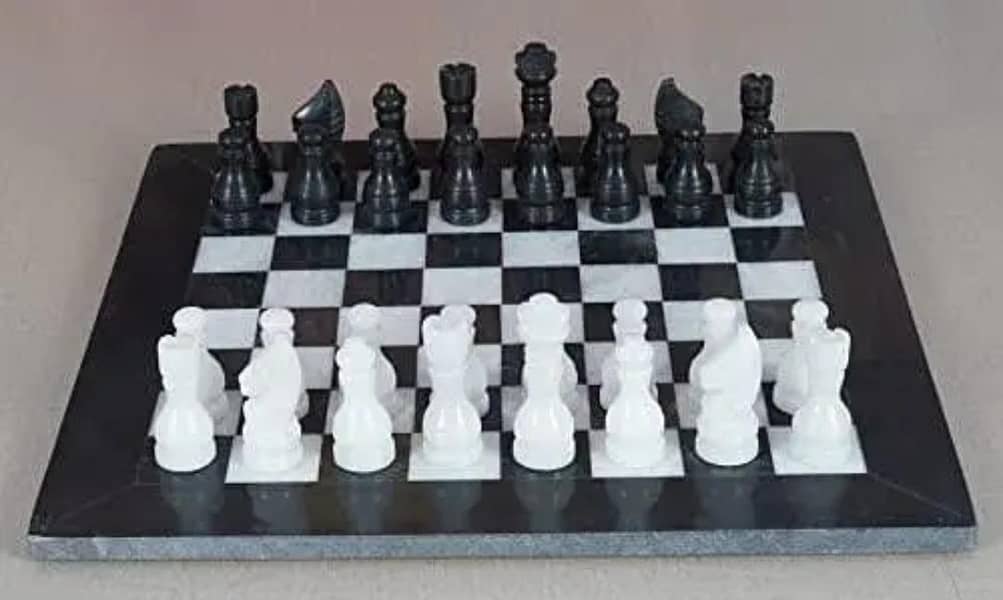 MARBLE CHESS GAME SET 1