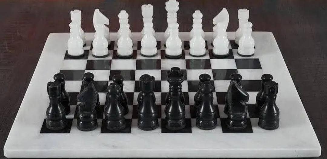 MARBLE CHESS GAME SET 2