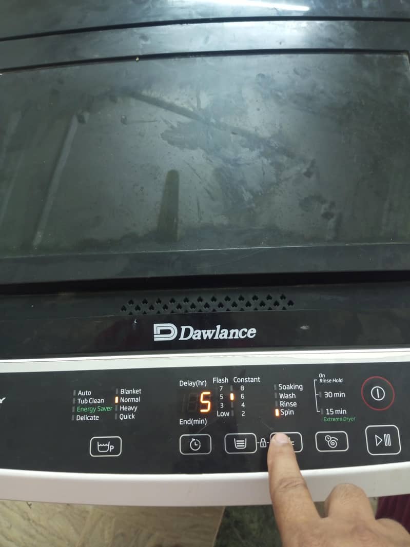 Dawlance fully automatic washing machine 7