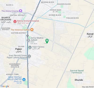 10 Marla Residential Plot for Sale in Block G4, Bahria Orchard Phase 4, Lahore