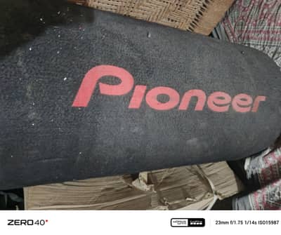 Pioneer Bass Tube TS-WX306T with  Rock Mars Amp