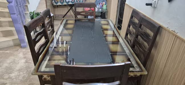 6 Seater Dining Table With Chairs