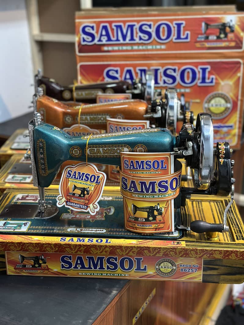 Samsol sewing machine 1