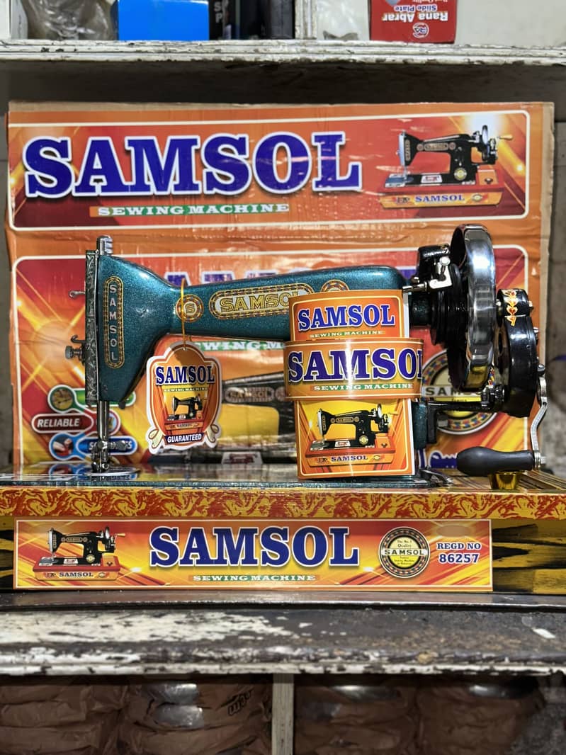 Samsol sewing machine 2