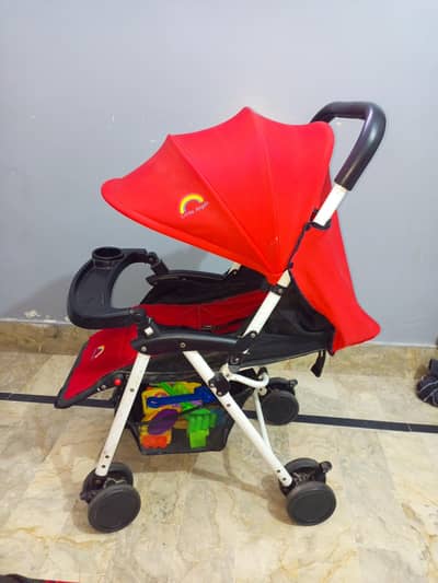 little angel baby pram stroller branded imported all over ok