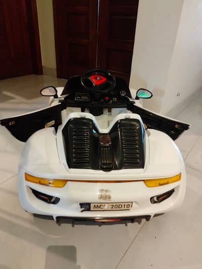 Kids' Electric Porsche-Style Ride-On Sports Car