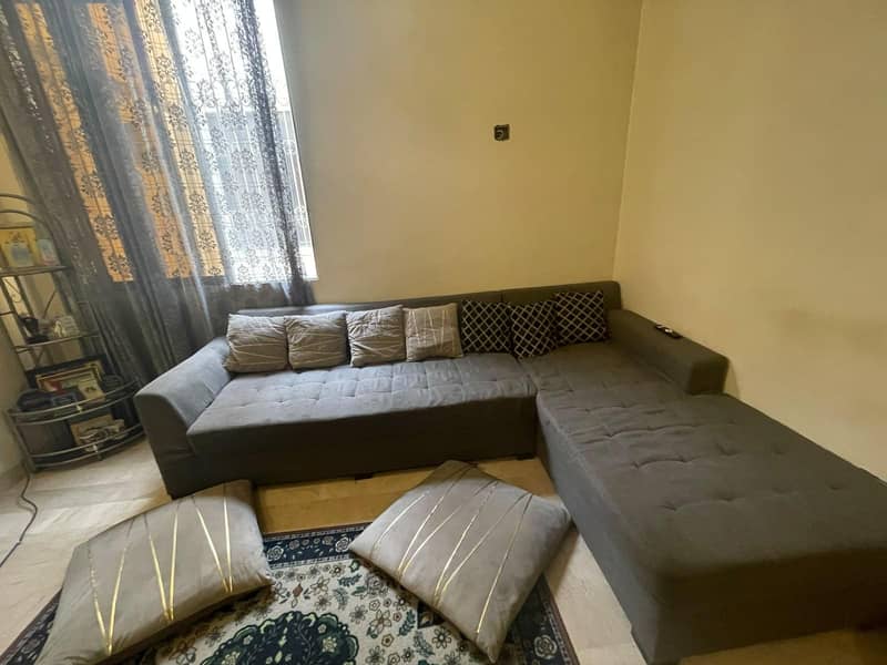 L shape Sofa 1