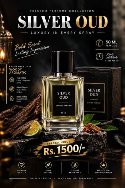 Silver Oud perfume