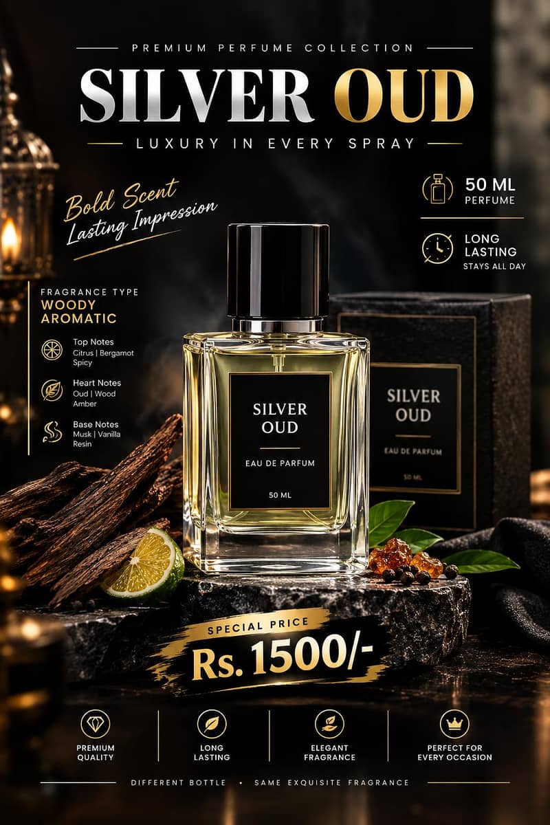 Silver Oud perfume 0