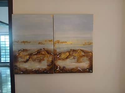 Twin texture landscape