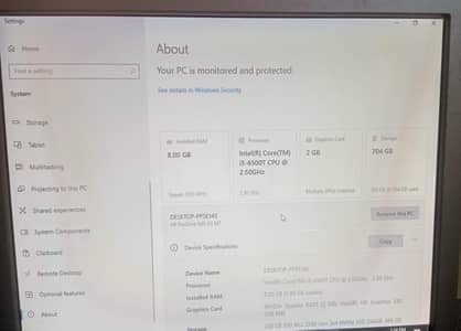 Model: HP ProDesk 600 G3 MT
