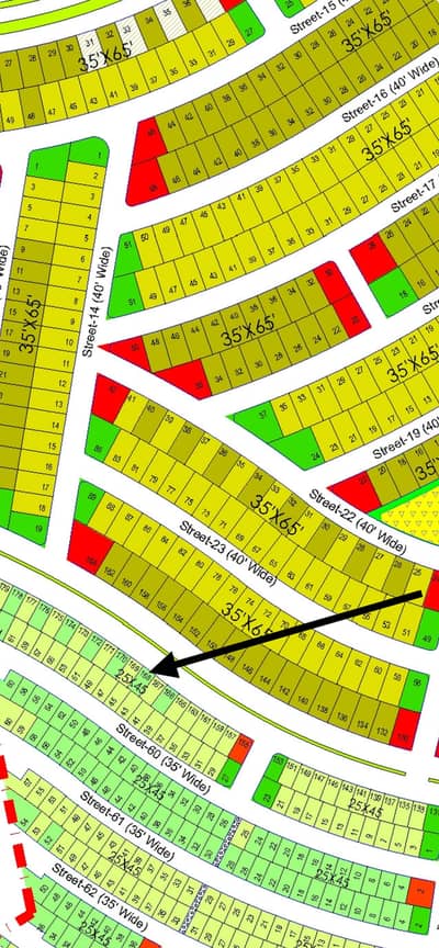 5 Marla plot on 80 feet blvd for sale 2nd Ballot