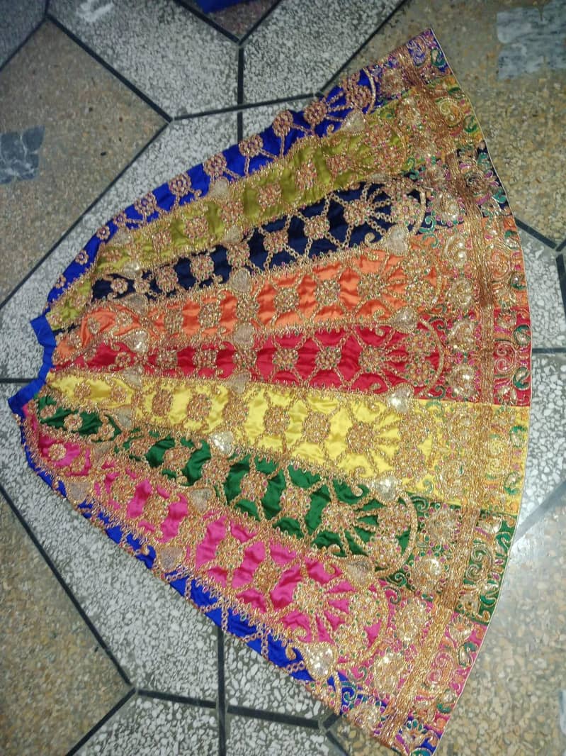 Multi Colored Lehnga 2