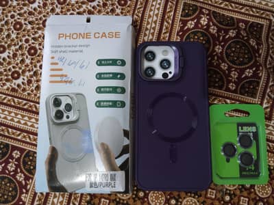 Hidden bracket magSafe case for iphone 14 pro max and camera lens