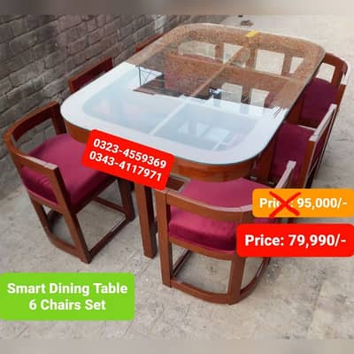 Dining table / Smart dining table / round table dining set / table
