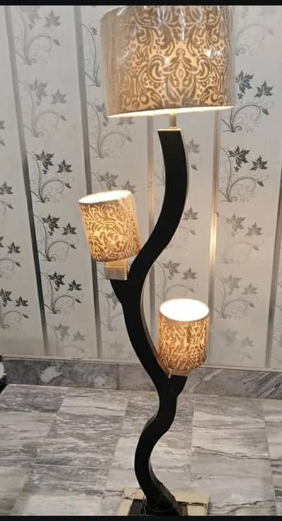 wooden lamp