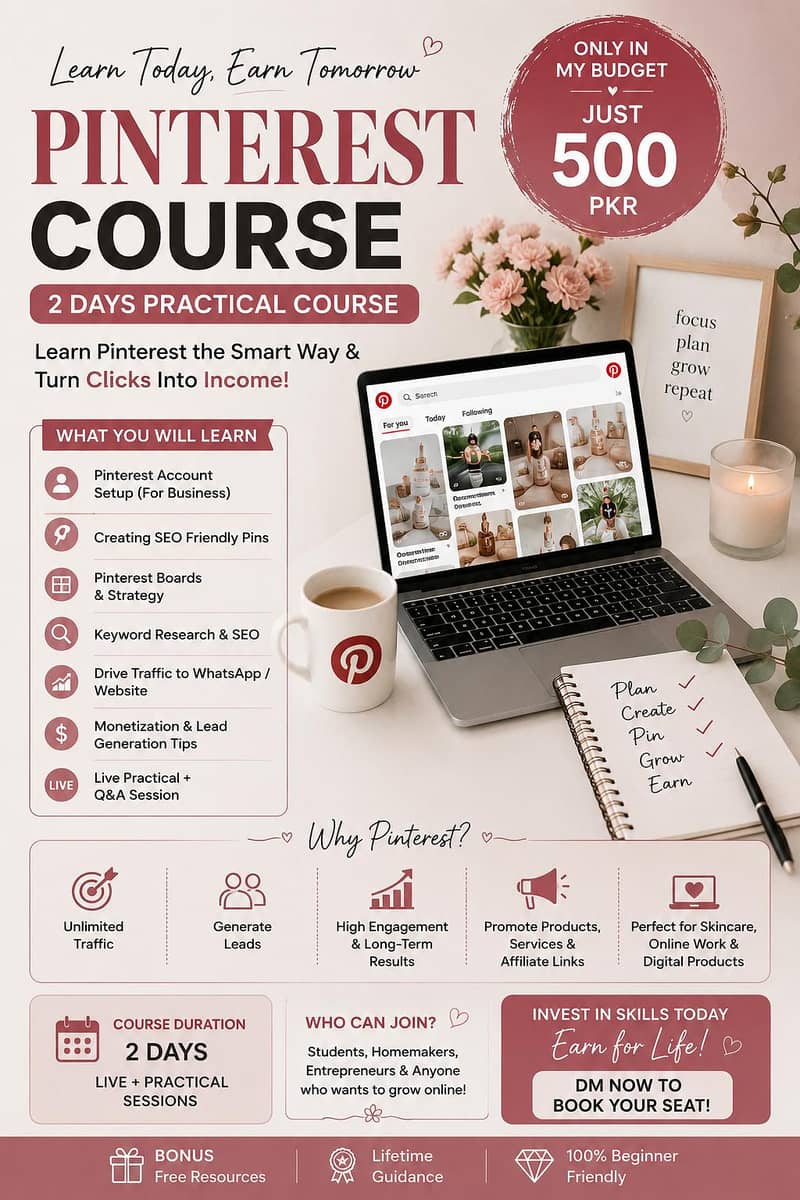 pintrest course 0
