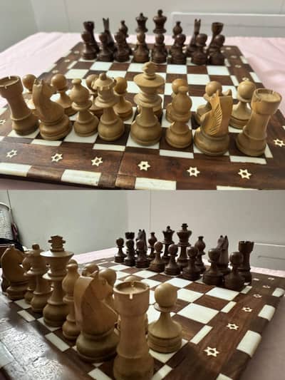 wooden Chess Board