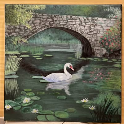 Hand made painting