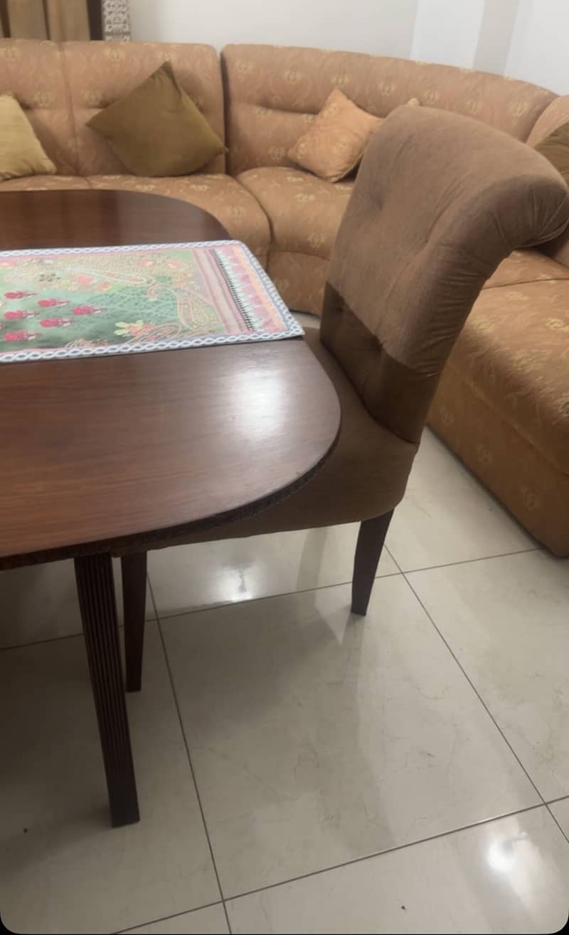 Dining table with chairs 2