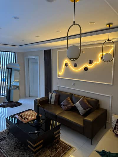 1 bed luxury furnished apartment available for rent sector C bahria town Lahore