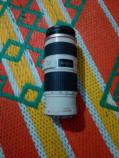 Canon lense