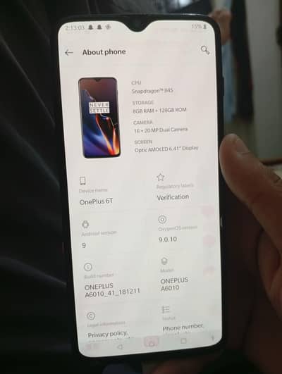 One Plus 6T