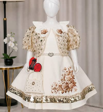fancy wedding frock