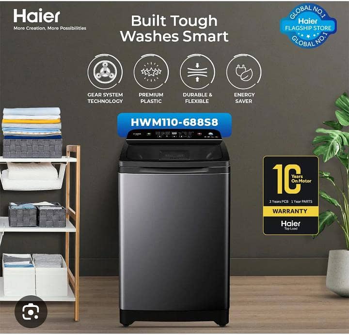 Haier automatic washing machine 2