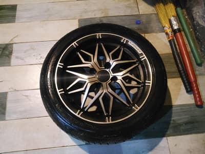 15 inches Pcd 100x4 Alloy Rims (Alloy Rims only)