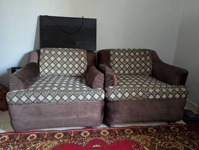 5 seater sofa set in good condition urgently