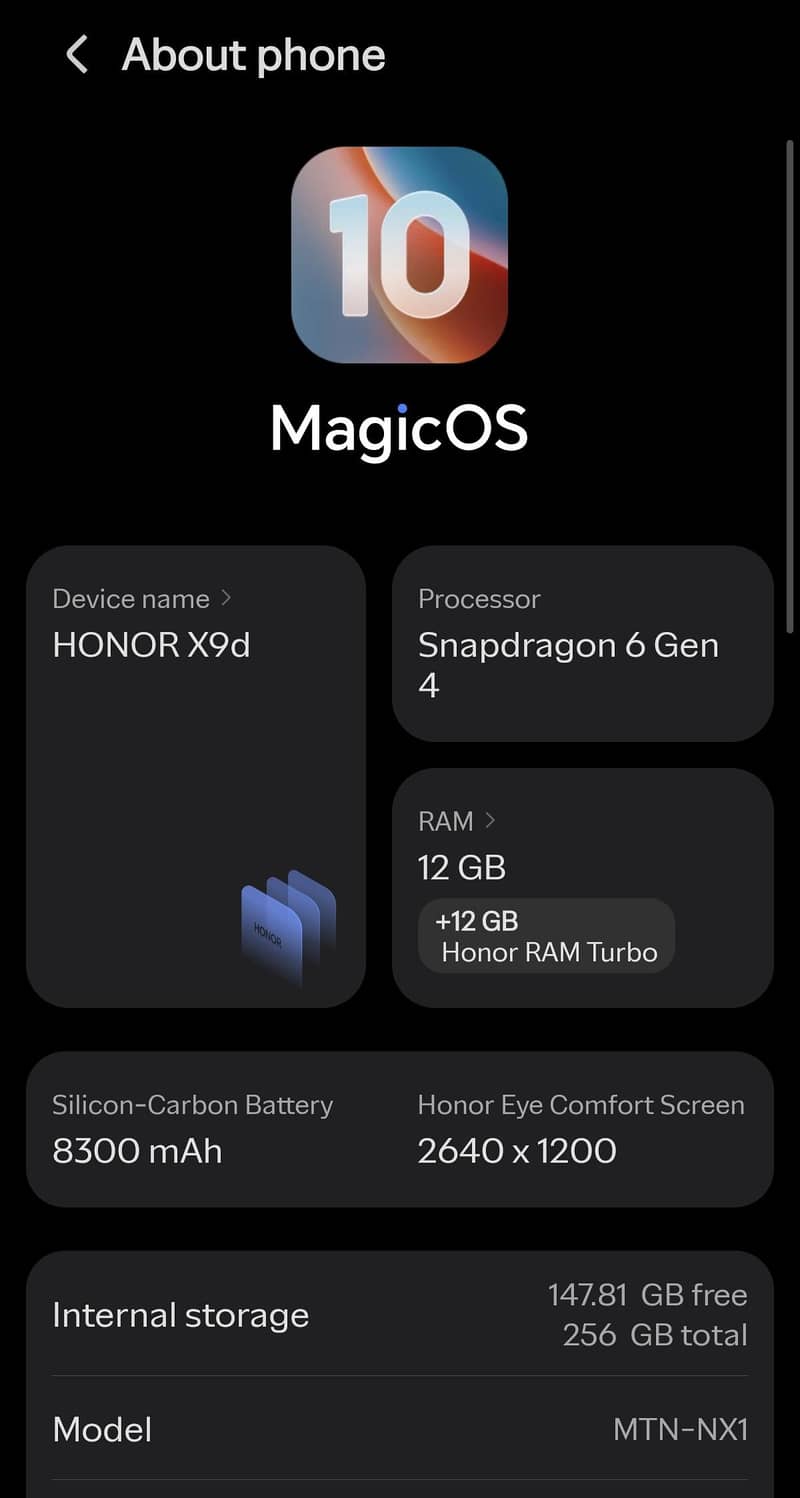Honor X9d 4