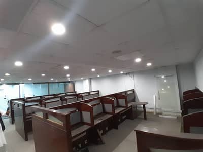 Sami furnished office for rent 2000sqft in shahar e Faisal.