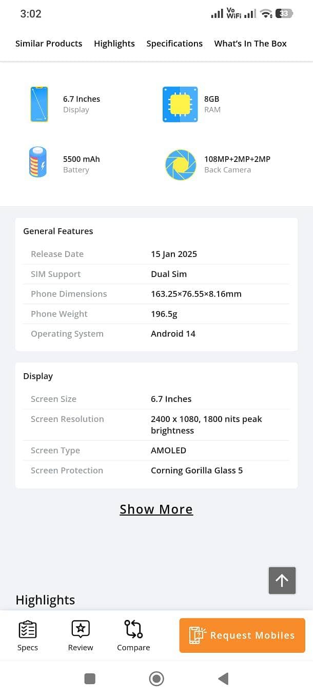 Xiaomi Redmi note 14 0