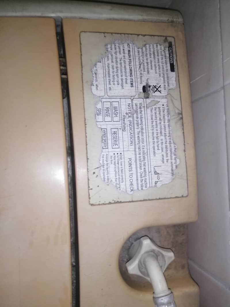 Panasonic fully automatic washing machine 4