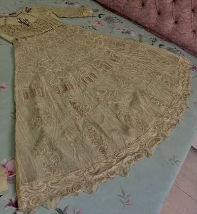 Full length formal lehenga+ maxi outfit