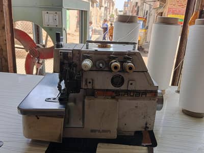overlack machine and Kaj machine matrial