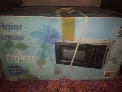 Haier microwave oven brand new