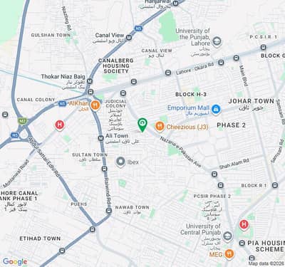 5 MARLA PLOT FOR SALE IN JOHAR TOWN PHASE 2 K BLOCK