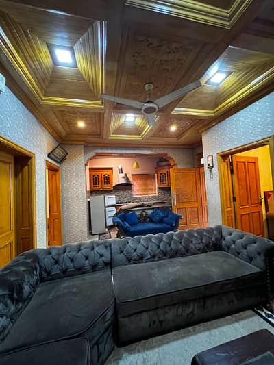 6 MARLA House. Furnished Ground Portion G-11/1 2 bed, Attach bath, Drawing Room, Tv lounge, Kitchen Store Boring+Water Supply Separate Meters Marble Flooring Rent 150,000 Final
