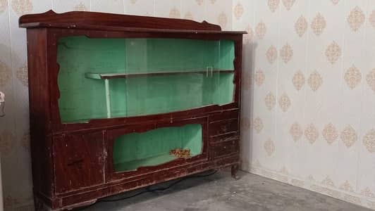 Wooden Crockery Showcase