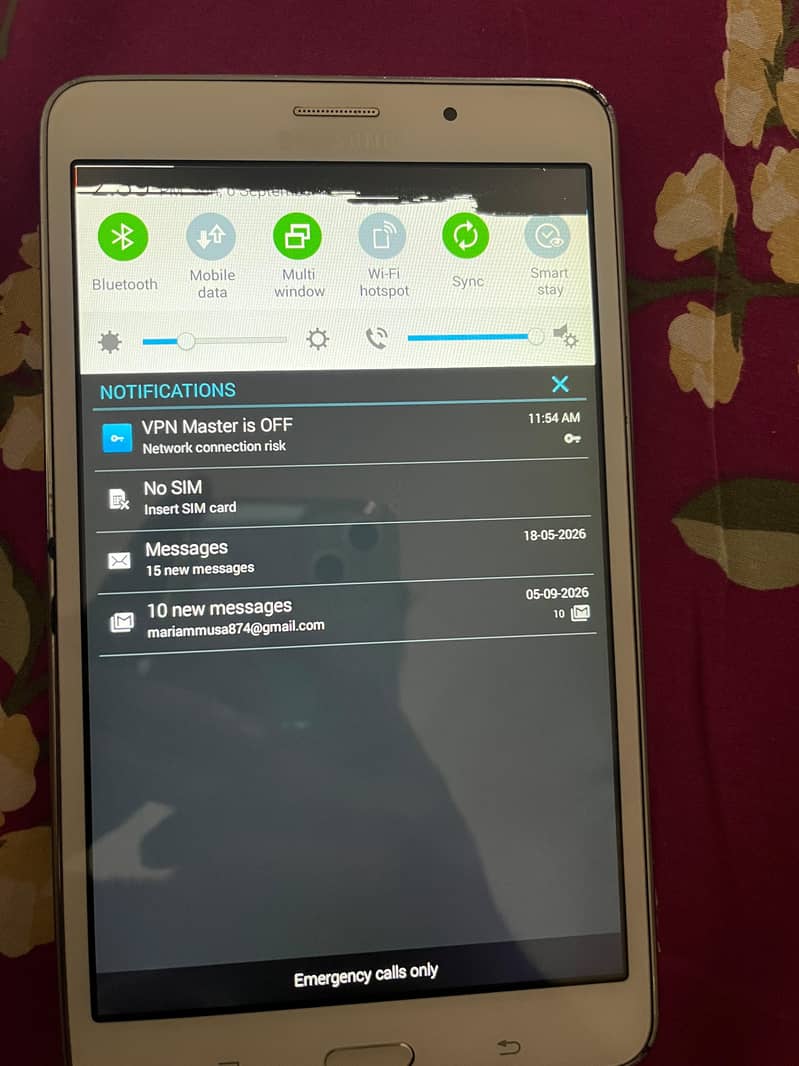 Samsung Tablet 4